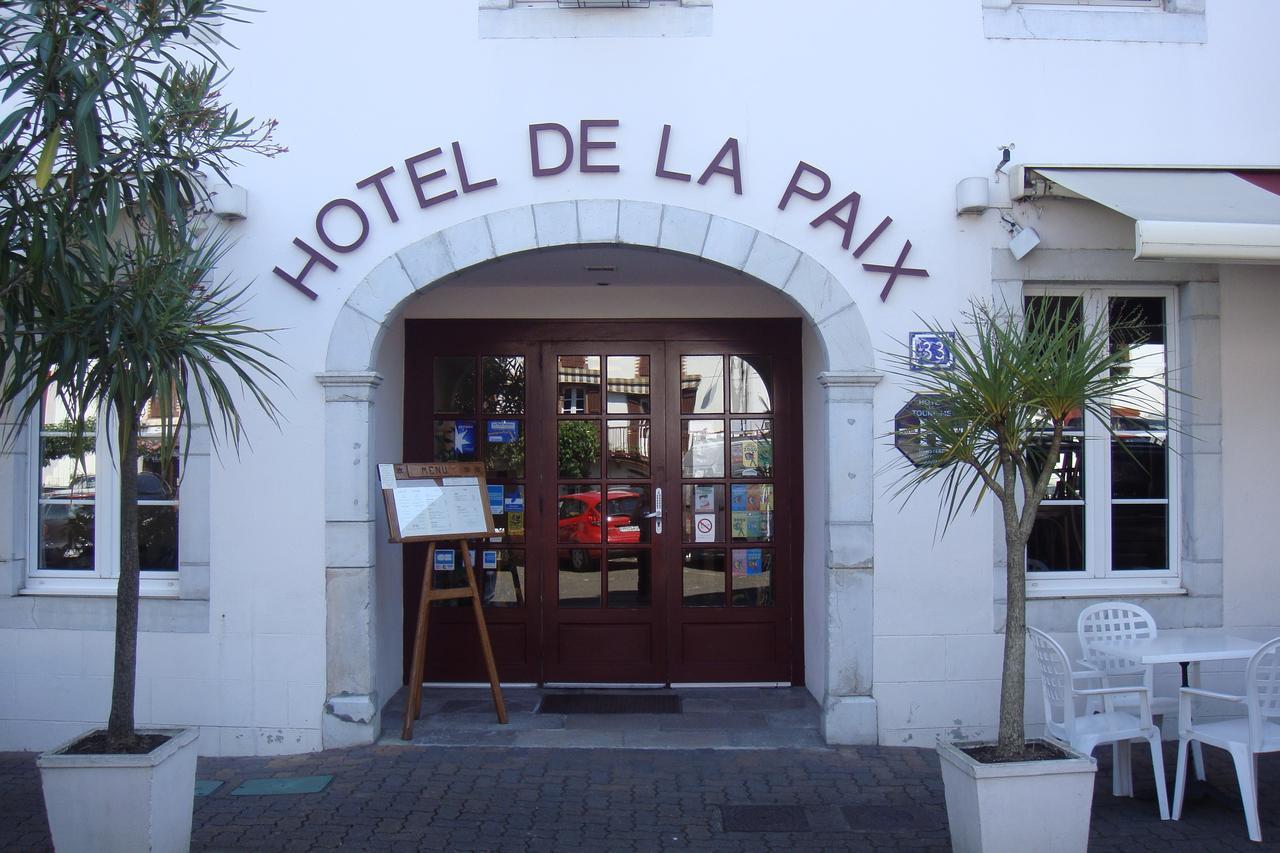 Hotel-Restaurant De La Paix Saint-Palais  Dış mekan fotoğraf
